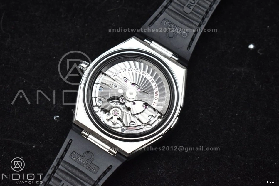 Gummy Constellation Strap Clone A8900 Black VSF Super on Gray Best Dial SS 1:1 Edition 1217